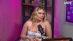 brazilian hottie flaunts feet then masters sloppy deepthroat lesson