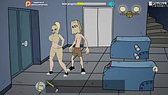 WOW BBW FUTANARI MILF With BIG TITS Fucks Campus Hard!