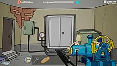 WOW BBW FUTANARI MILF With BIG TITS Fucks Campus Hard!