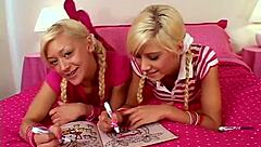 hey little laney wanna watch me finger n kiss this petite lesbian teen hottie?