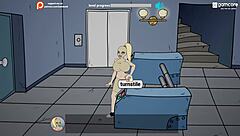 WOW BBW FUTANARI MILF With BIG TITS Fucks Campus Hard!