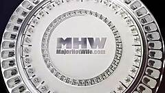 peaches' wet pussy rides rome major's big black cock hard