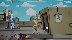 WOW BBW FUTANARI MILF With BIG TITS Fucks Campus Hard!