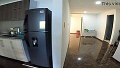 stepsis sneaks into my condo dances teases then cums begging for it jhodez1