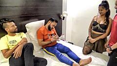 real indian college girl gangbanged hard creampie gang fuck fest!!