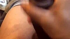 Watch this throbbing monster black cock erupt huge loads after intense masturbation tease