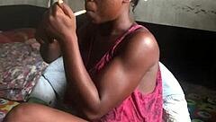 Crazybitch smokes dirty in sexy clothes while talking filthy in lane lords room 😈🔥