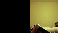 maitresse k dominates her slave in stockings and heels