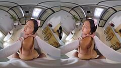 this asian slut gets fucked hard in pov taboo blowjob scene