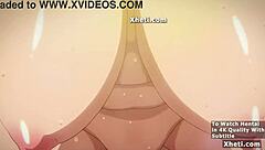 anime hentai babe bent over takes big cock doggystyle creampie in pussy