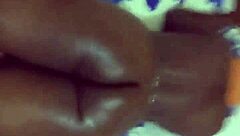 wildsexfrica shows off my thick curvy fat ass gf huge tits shaking