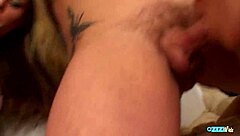 hey check out these two blondes' huge tits bouncing as massive cocks fill their holes double style 🔥🍑💦👯‍♀️