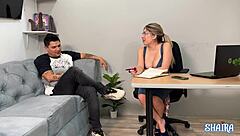 does size matter shaira? treating tiba's small penis as sex psychologist in office.