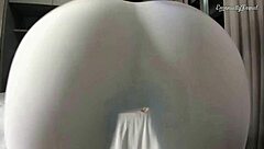 Watch Emanuelly Raquel Tease Jeans Camel Toe into Perfect Blowjob