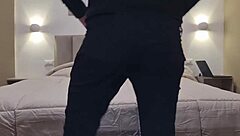 that skinny italian neighbor in lingerie gets her clothes ripped, dirty talks while riding huge cock and pissing