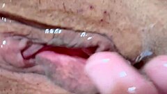 Check out this amateur's pink shaved pussy just 106 days post-virginity!