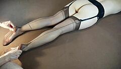 massage these sexy stocking soles horny milf??