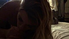 hey sweetcaligirl nails another sloppy deepthroat on that monster cock, swallowing every drop