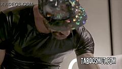 kinky robot brunette teen takes big cock deepthroat rimjob rough anal hardcore fantasy all night