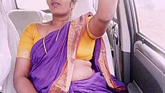 House Maid's Car Sex With Telugu Dirty Talk