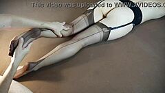 massage these sexy stocking soles horny milf??