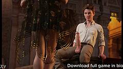 wow, this rich young babe strokes my huge cock then gulps every drop of cum