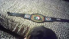 Pornstar Champion Pins Ebony Babe Wrestling For Blowjob Sex?