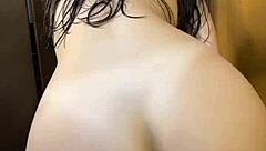 roommate gives LAP DANCE then FUCK outta SHOWER bent over doggystyle