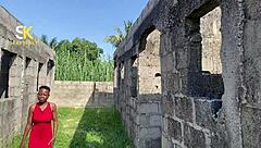 girl, feel this carpenter pounding your narrow ass doggystyle from behind outdoors?