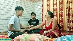 Caught in indian family naughty play with creampie twist