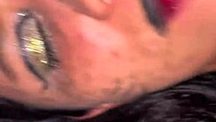 Halloween party heats up as tight virgin-like pussy gets pounded in bedroom frenzy