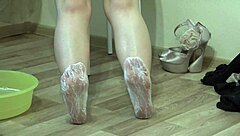 wanna see my hairy pussy while i tease in nylon stockings and heels?