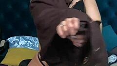 Hey too many clothes on this big titted latina stepmom