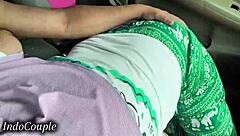 imagine this hijab wife slurping dick while driving through jakarta streets