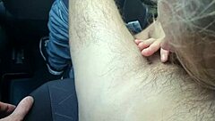 i slobber deep on taxi driver's cock to skip the fare payment