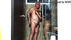 surprise shower preview agarabas shakes big ass and tits with olpr's monster cock