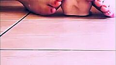 cute veronica vegas tranny teases ass with dildo