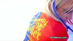 gracie in fishnets wanna feel her slide down your cock pov right now?