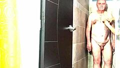 surprise shower preview agarabas shakes big ass and tits with olpr's monster cock