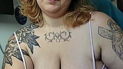 Chubby huge tits smoke smother your face now!