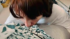 hey this deepthroat keeps going till she gulps down every drop of cum