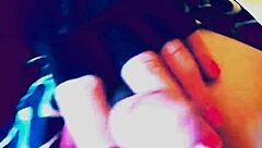 cute veronica vegas tranny teases ass with dildo