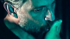 NERD MATURE GETS FOOTJOB LICKING THEN TIGHT PUSSY FUCK IN LINGERIE ORGASM