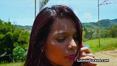 Hey busty Colombian Latina, that throbbing cock too tempting? 😉🍆
