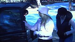 Blonde MILF Carmen Luvana Rides Big Cock Doggystyle in Chalet with Cumshot Facial