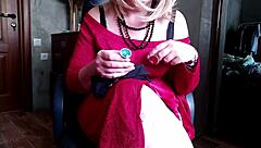 This mature MILF bends over showing her gorgeous huge ass and you pick how to take her doggystyle