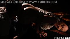 Her perfect ass and juicy tits drive me wild as she rides with deep passion and tight grip.