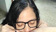 Petite teen babe rimming that ass - can you handle her young tongue skills?!