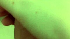 Homemade solo with massive cock stroking to explosion