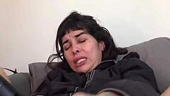 french cutie rams huge dildos anal squirt private emo show